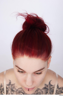 Rada ballet bun red long hair 0001.jpg